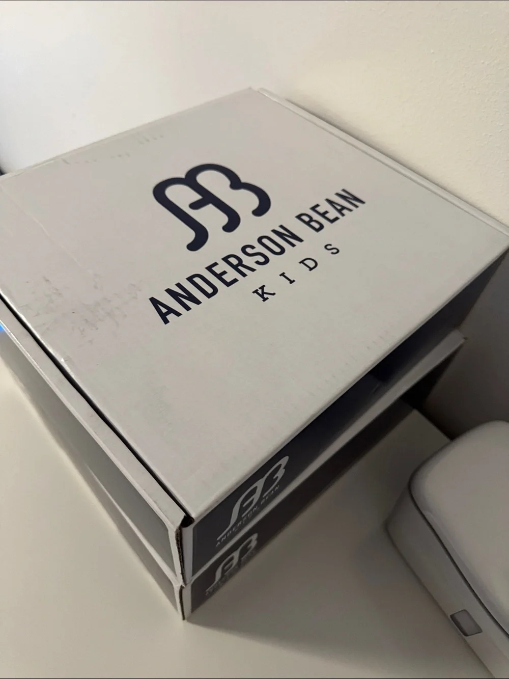 Anderson Bean Kids Navy Boot Box